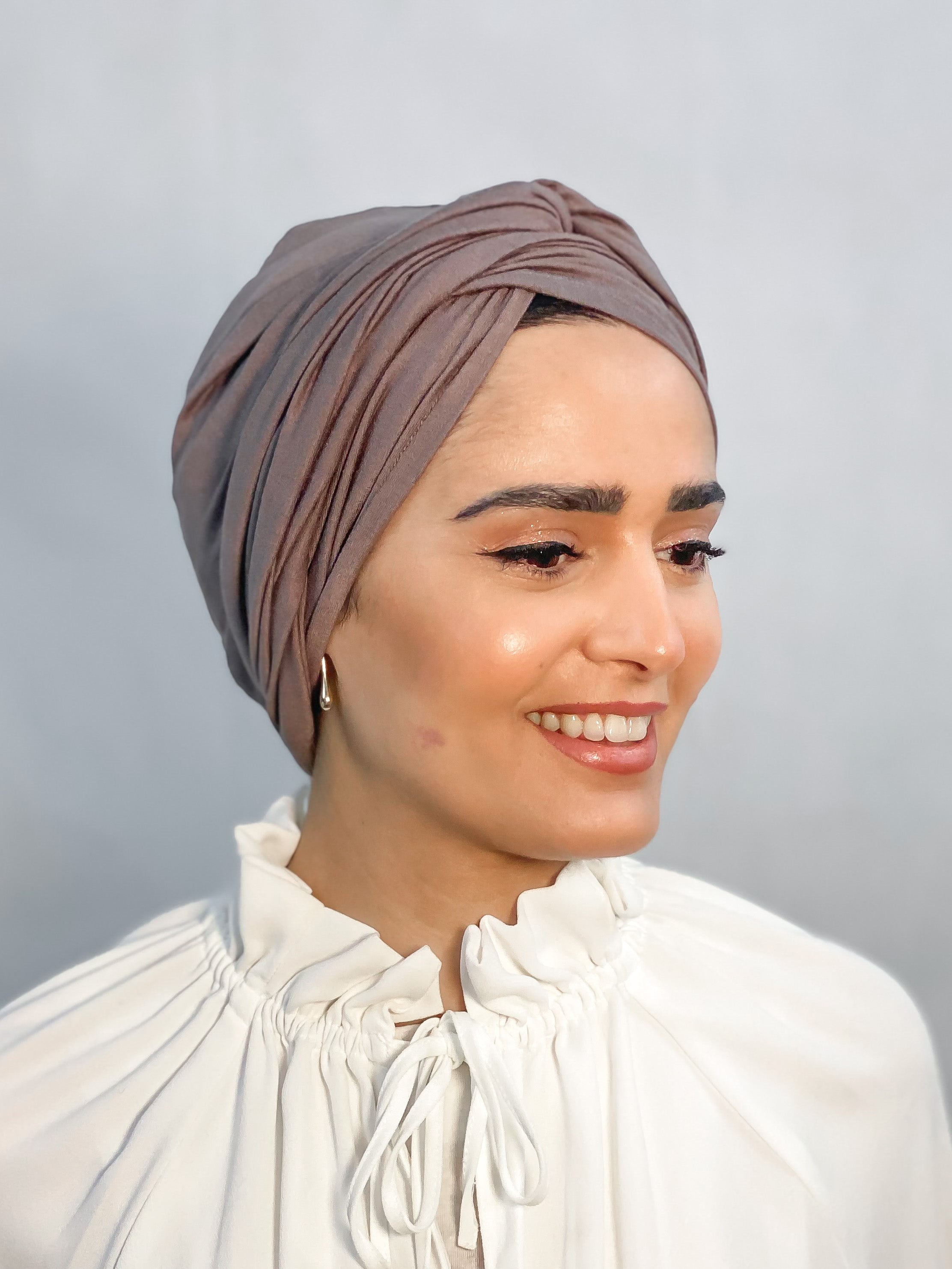 Twist Turban - Wood